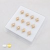 DIMENSIONAL MULTI CZ STARBURST CZ POLISH 316L SURGICAL STEEL L-SHAPE NOSE RING BOX DIMENSIONAL MULTI CZ STARBURST CZ POLISH 316L SURGICAL STEEL L-SHAPE NOSE RING BOX